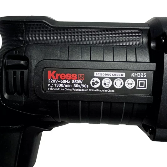 Martelete Perfurador/Rompedor 850W 220V Kress - Kh325