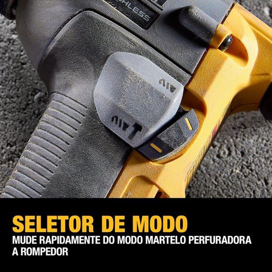 Martelo Perfurador Sds-Plus 20V Atomic Brushless Dewalt - Dch172B-B3