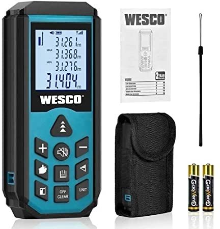 Medidor De Distancia Manual A Laser 40M - Ws8910 - Wesco