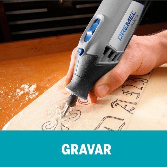 Micro Retifica 4000 220V C/ 36 Acessorios Dremel - F0134000Nc