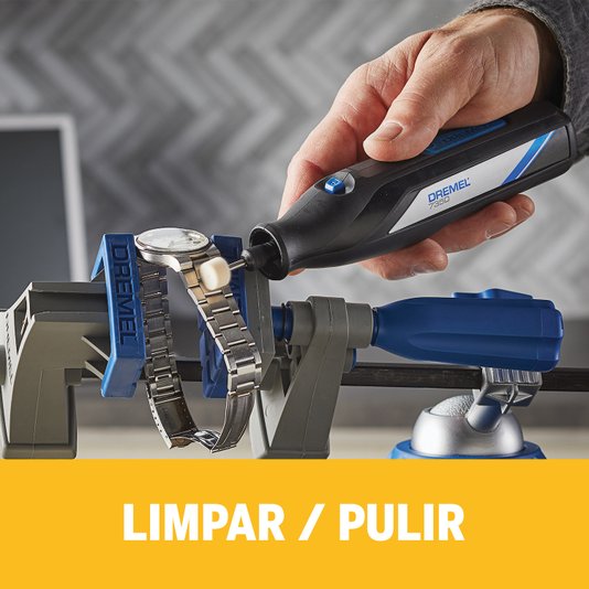 Dremel 7350 Micro Retífica A Bateria De 4Vmax Com 5 Acessórios