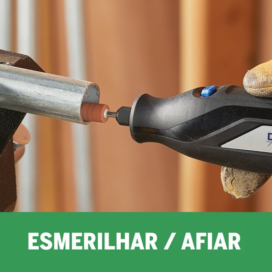 Dremel 7350 Micro Retífica A Bateria De 4Vmax Com 5 Acessórios