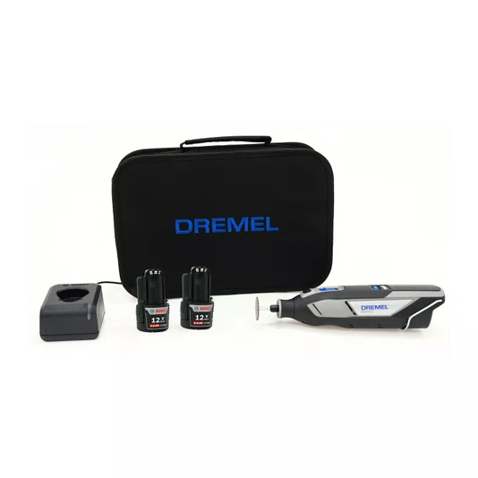 Micro Retifica Dremel 8240 Com Carregador + 2 Baterias -  F0138240Le