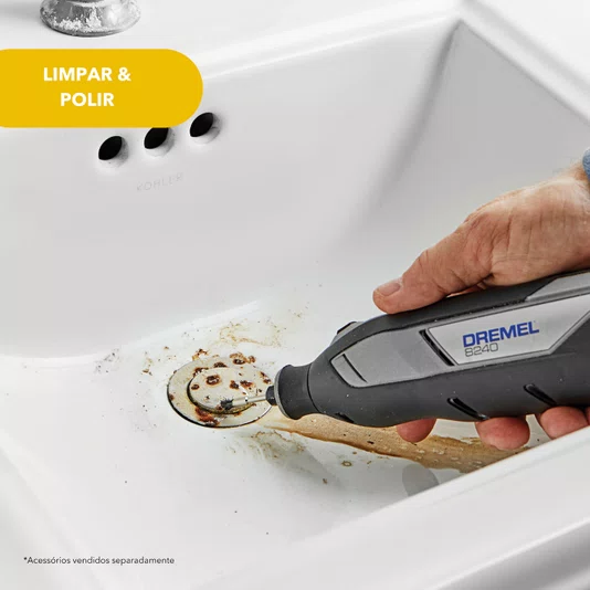 Micro Retifica Dremel 8240 Com Carregador + 2 Baterias -  F0138240Le