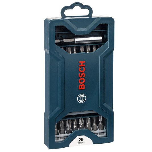 Mini Xline Com 25 Pontas Aparafusadoras Bosch - 2607017400