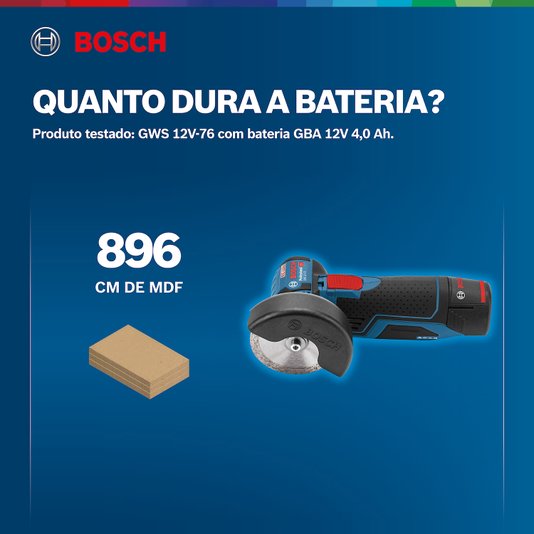 Multicortadora 12V Gws 12V76 Sb 06019F2000