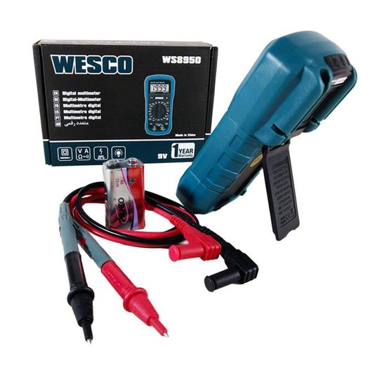 Multimetro Com Dispositivo Registrador - Ws8950 - Wesco