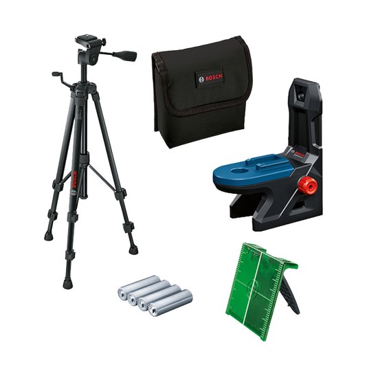 Nível A Laser Gcl 2-50 G Bosch 50M Com Pontos - 0601066M01  + Tripe Bt150