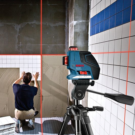 Nível A Laser Gll 3-80 Bosch 80M, 360, Com Maleta - 0601063S00