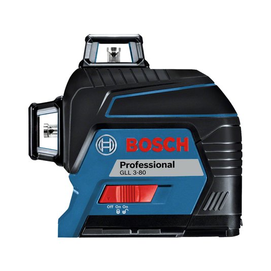Nível A Laser Gll 3-80 Bosch 80M, 360, Com Maleta - 0601063S00