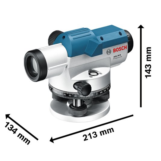 Nivel À Laser Óptico Gol 26 D 26X C/ Maleta -  Bosch