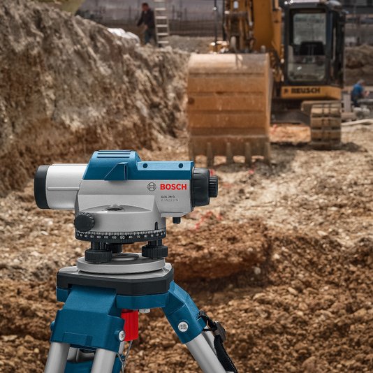 Nivel À Laser Óptico Gol 26 D 26X C/ Maleta -  Bosch