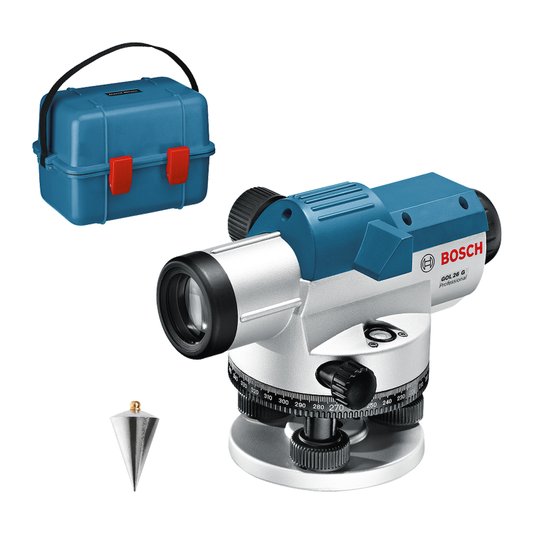 Nivel À Laser Óptico Gol 26 D 26X C/ Maleta -  Bosch