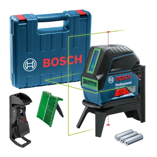 Nível A Laser Verde Gcl 2-15 G 15M Bosch - 0601066J00