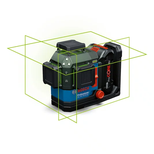 Nível A Laser Verde Ip65 Gll 18V 120 33 Cg Com Maleta Bosch - 06010651G0