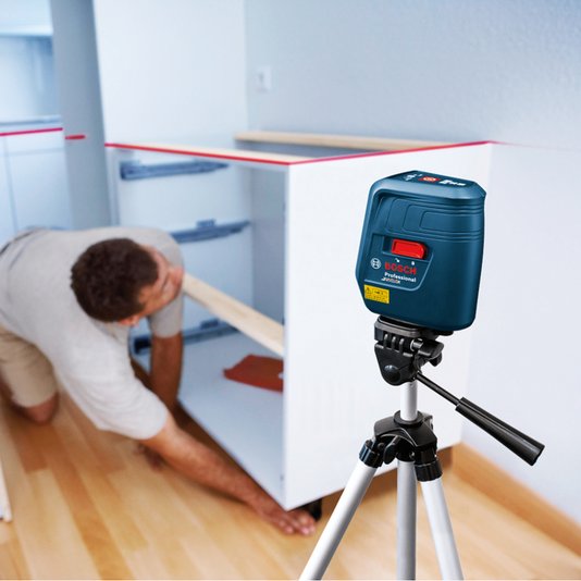 Nivel Laser De Linhas Gll 3 X Bosch + Tripe Bt150 Nivelox