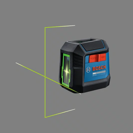 Bosch Pro Gll2Xg Nível Laser De Linhas Cruzadas Verdes + Tripé Bt120 - 06010653G1