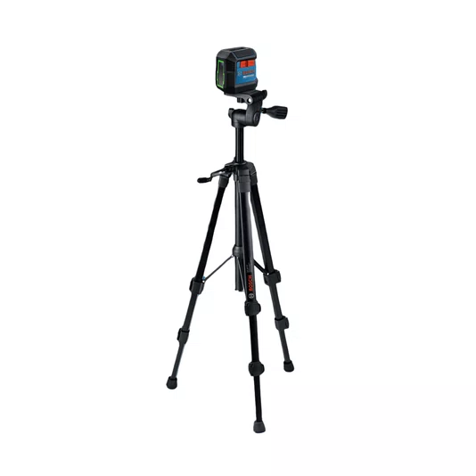 Bosch Pro Gll2Xg Nível Laser De Linhas Cruzadas Verdes + Tripé Bt120 - 06010653G1