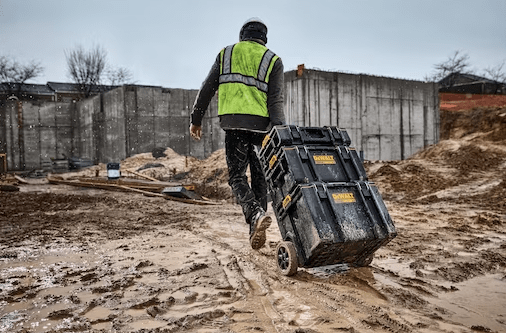 Caixa Organizadora Pequena Ip65 55X37X17 Toughsystem 2.0 Dewalt - Dwst08165