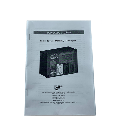 Painel De Teste 6 Funcoes Bivolt - Ptm-6Bi - Makita