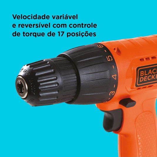 Parafusadeira B&D 9,6V Cd961 Br - Black&Decker
