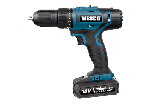 Furadeira De Impacto 13Mm C/ 2 Baterias 18V - Ws2937K2 - Wesco