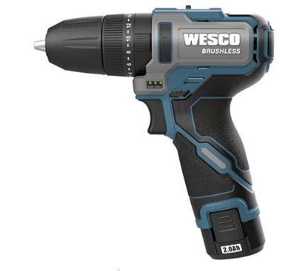 Furadeira De Impacto 10Mm C/ 2 Baterias 12V Ws2558K2 - Wesco
