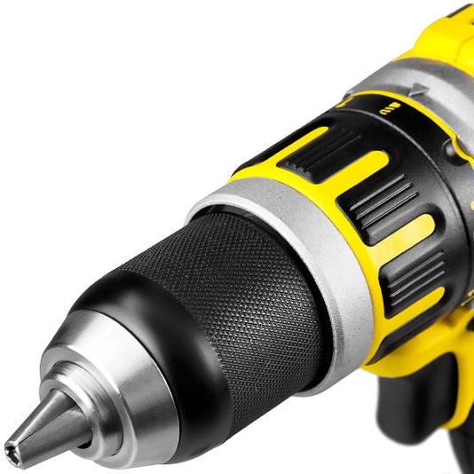 Kit Dewalt Parafusadeira/Furadeira 1/2" 20V Max* Xr Brushless + 2 Baterias 2.0Ah + Carregador E Maleta (220V) - Dcd791D2-B2