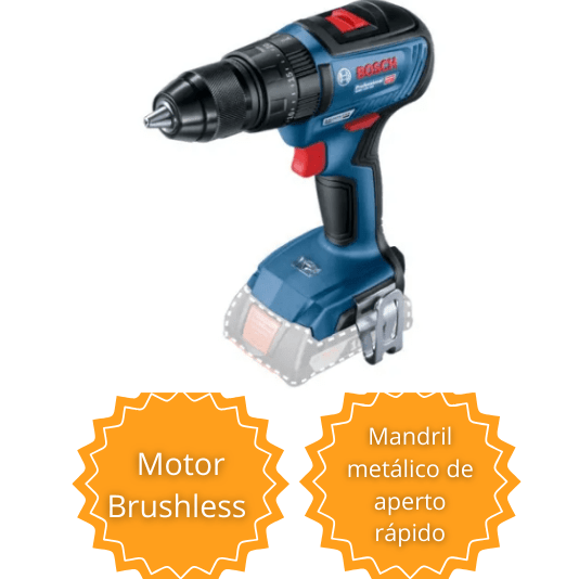 Parafusadeira/Furadeira Gsb 18V-50 0615A001Ft - Bosch