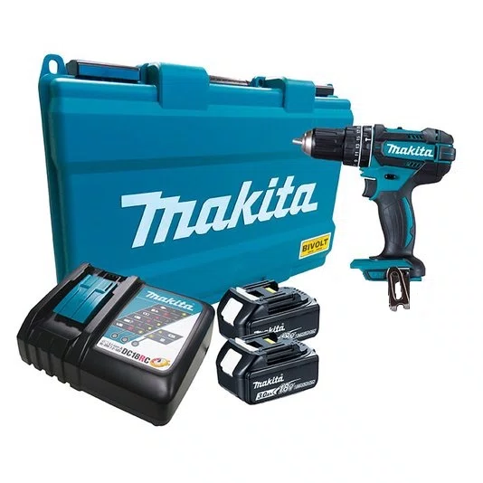 Parafusadeira/Furadeira A Bateria 18V (Bivolt) - Dhp482Rfe - Makita