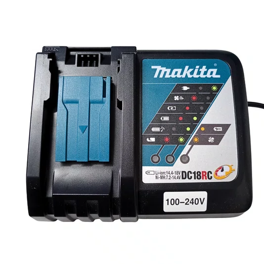 Makita Ddf485Rfj - Parafusadeira/Furadeira 13Mm 18V 50Nm + 2 Baterias 3A + Carregador Bivolt E Maleta