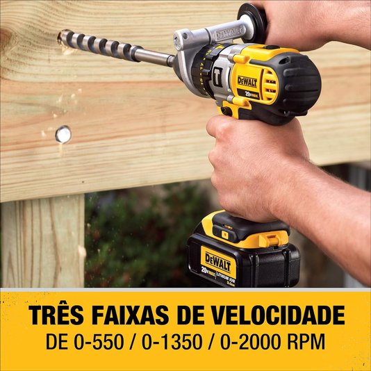 Parafusadeira/Furadeira Impacto 1/2" 20V Dcd985L2-B2 - Dewalt