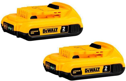 Kit Dewalt Parafusadeira/Furadeira Atomic 1/2"(13 Mm) De Impacto 20V Max* Li-Ion Brushless + 2 Baterias 2.0Ah + Carregador E Bolsa (127V) - Dcd709D2-Br