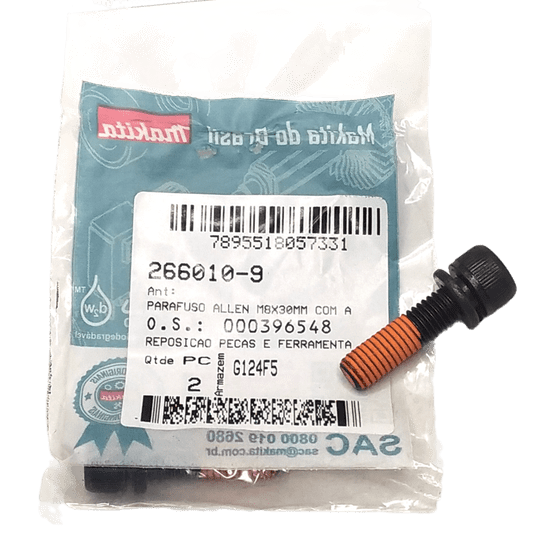 Parafuso Allen M8X30 - 266010-9 - Makita