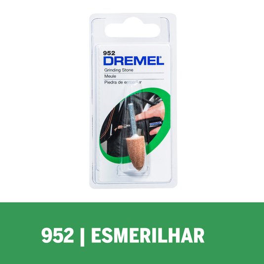 Ponta Montada Óxido Alumínio 3/8" Dremel - 952 - 2615000952