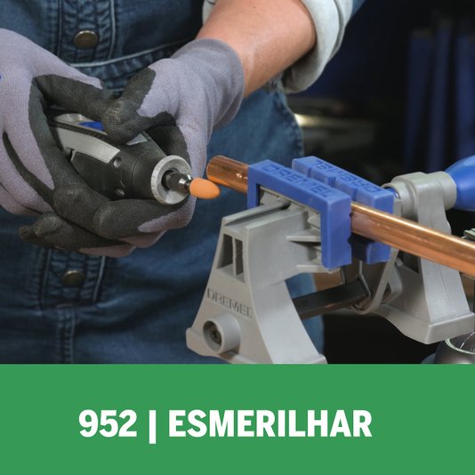 Ponta Montada Óxido Alumínio 3/8" Dremel - 952 - 2615000952