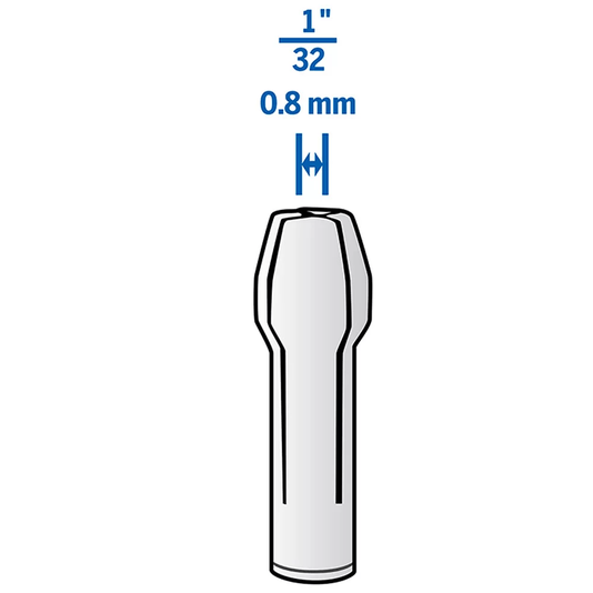 Pinça De 0,8Mm Para Micro Retíficas Dremel - 483 - 2615000483