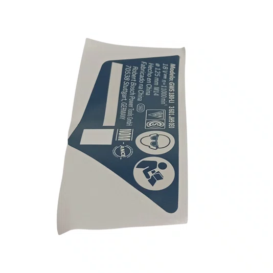 1619P15794 Bosch - Placa De Identificação Para Esmerilhadeira Gws 180-Li