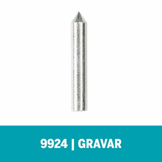 Ponta De Metal Duro Para Gravação 3Mm Dremel - 9924 - 2615009924