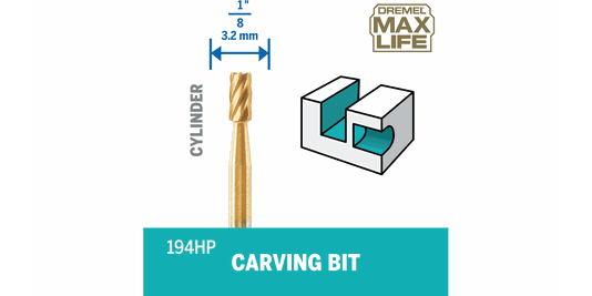 Escareador Quadrado Max Life 194Hp Dremel - 26150194Ha