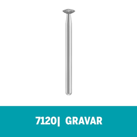 Ponta Diamantada 1/8" 6,7Mm Dremel - 7120 - 26157120Ac