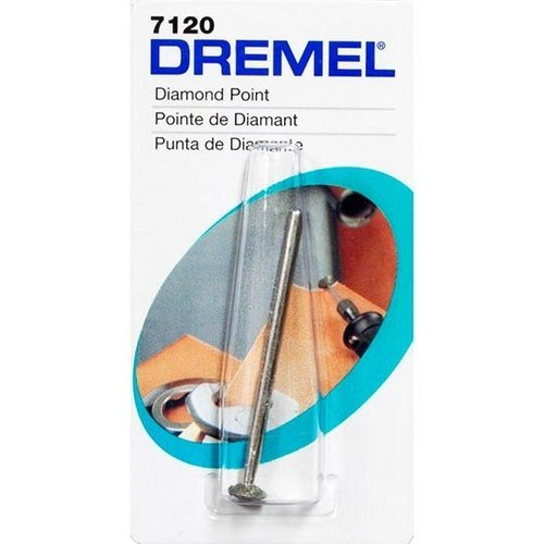 Ponta Diamantada 1/8" 6,7Mm Dremel - 7120 - 26157120Ac