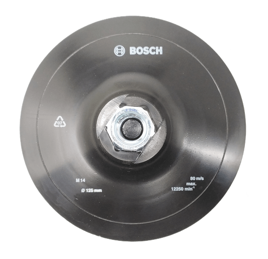 Prato P/ Lixar Tecido Auto Aderente Porca M14 125Mm Bosch - 2608601077