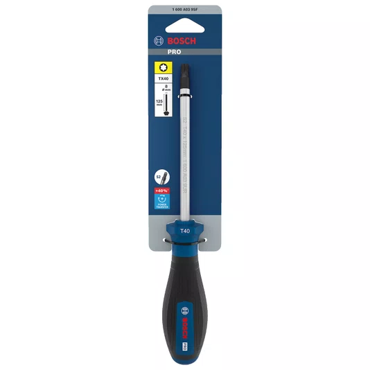 Bosch Chave Torx Tx40 125Mm Pro - 1600A039Sf
