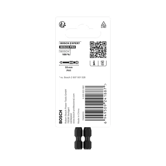 Bosch 2 Bits Phillips Ph1 55Mm Pro Impact - 2608522519