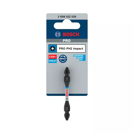 Bosch Bit Philips De Ponta Dupla 65Mm Ph2 Pro Impact - 2608522526