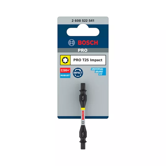 Bosch Bit Ponta Dupla Torx T25 65Mm Pro Impact - 2608522541
