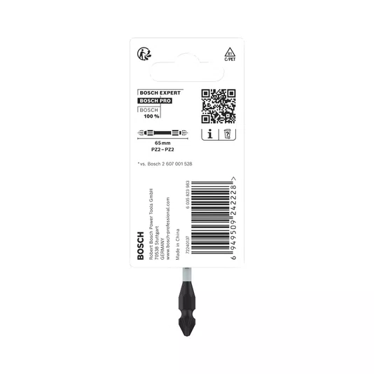 Bosch Bit 65Mm De Ponta Dupla Torx T30 Pro Impact - 2608522542