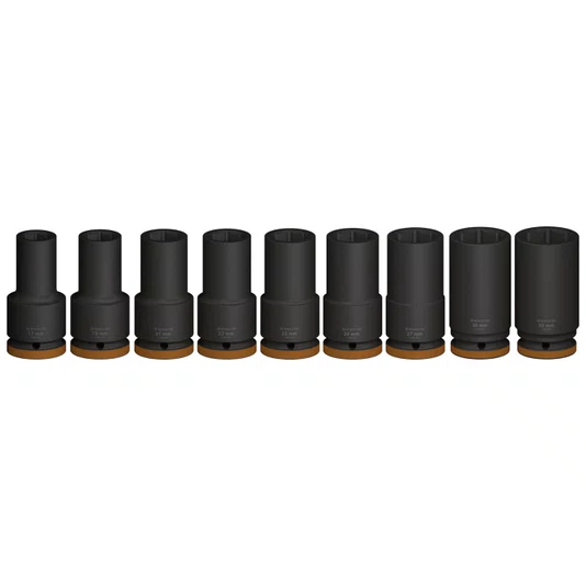 Bosch Conjunto De Soquetes Pro Impact 3/4" Profundo 9 Peças - 2608003042