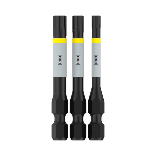 Bosch Bits Pro Impact Torx T25, T30, T40, 55 Mm 3 Peças - 2608521U55